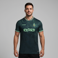 Tenues de football HOSTARON au design original, style uniforme de football avec impression par sublimation intégrale, kit d'uniforme de football pour l'entraînement sportif, vêtements de football pour hommes