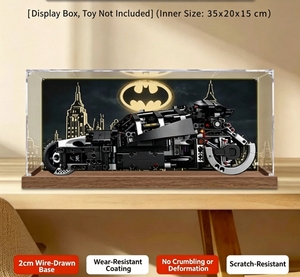 Vitrina Acrílica para <span class=keywords><strong>LEGO</strong></span> Technic 42239 Batmobile <span class=keywords><strong>Tumbler</strong></span>, Caja Antipolvo para Coleccionables de Modelos de Autos (NO Incluye el Modelo) - Product Image 5