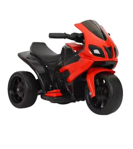 Mini Motocicleta Eléctrica de Tres Ruedas para Niños, con Luces LED y Música, Juguete de Auto a Batería, Triciclo de Plástico - Product Image 1