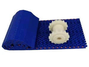 Modulebelt nhựa Modular băng tải thắt lưng cấp thực phẩm Modular Flat <span class=keywords><strong>Top</strong></span> vành đai - Product Image 6