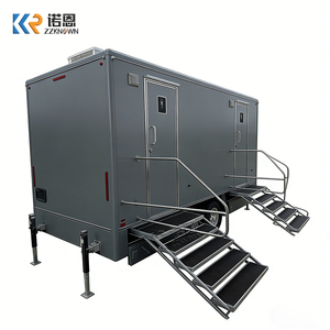 Baños Portátiles de Lujo para Exteriores, Diseño Moderno en Acero, para Campamentos y <span class=keywords><strong>Caravanas</strong></span>, Tipo Casa Móvil - Product Image 1