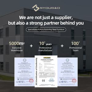 ארון אחסון מתכת ארון קוריו עם דלתות זכוכית, מדפים מתכווננים לסלון, בית ספר, מסחרי, שחור - Product Image 6