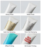 Tubes de brillant à lèvres vides de 10g, souples et compressibles, avec bouchon à vis, pour cosmétiques et rouges à lèvres, emballage en tube plastique personnalisable avec logo, vente en gros