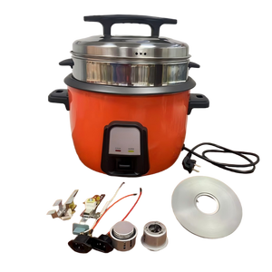 Commercial Large-Capacity 3000W 3500W Drum-Dhaped Rice Cooker <b>With</b> Aluminum Inner Pot, One-Key Control for Quick Cooking . Comme - Product Image 3
