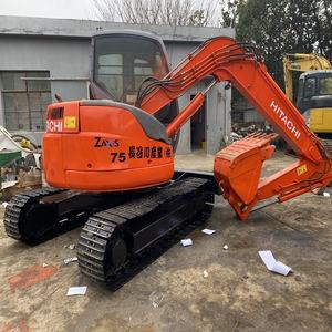 Hitachi Zx75 Zx75us中古ミニショベル中古油圧クローラー小型土木建設機械 - Product Image 1
