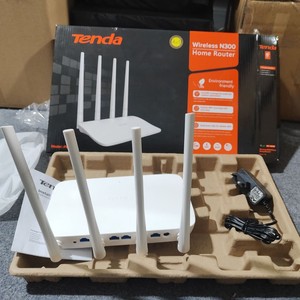 Router Inalámbrico <span class=keywords><strong>Tenda</strong></span> <span class=keywords><strong>F6</strong></span> de 4 Antenas, 300Mbps, 2.4GHz, con Enchufes para UE, EE. UU. y Reino Unido, en Embalaje de Plástico - Product Image 4