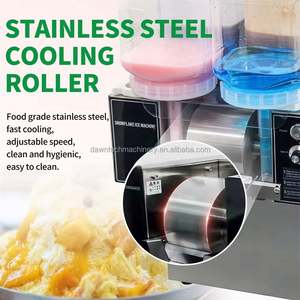 เครื่องทำบิงซูสำหรับร้านอาหาร เครื่องทำน้ำแข็งเกล็ดหิมะ เครื่องทำน้ำแข็งเกล็ดหิมะสี่สี เครื่องทำบิงซู - Product Image 6