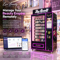 Distributeur automatique de cils et de perruques en libre-service 24h/24 et 7j/7 avec écran HD et largeur de fente réglable – Distributeur de produits de beauté personnalisable