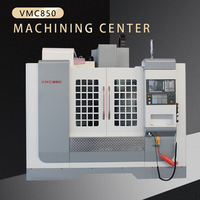 Centre d'usinage vertical CNC MLV850 de haute qualité Machine de traitement des métaux de précision fournie en usine Système de contrôle GSK BT40