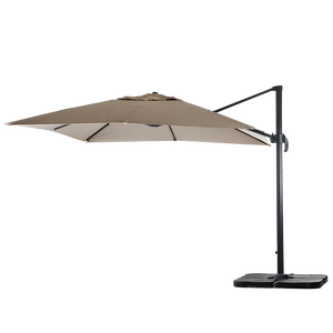 Parasol carré pliable pour restaurant, café, plage, soleil, rotation à 360 degrés, parasol en aluminium <span class=keywords><strong>Roma</strong></span> - Product Image 4