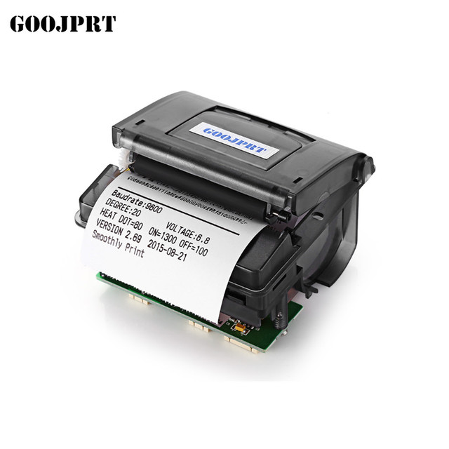 58mm Embedded Thermal Printer Module Ttl and Rs232 for Taximeter Panel Printer Custom Made