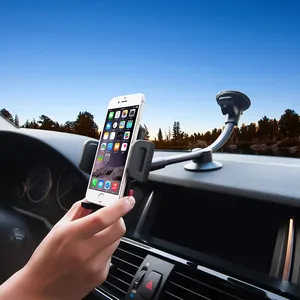 UPERGO supporto per cellulare universale a collo d'oca per auto supporto per telefono con braccio lungo da 3.5-6 "per auto