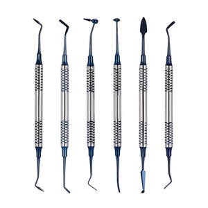 Instrument oral de matériel <span class=keywords><strong>dentaire</strong></span> de bonne qualité pour le matériel en métal de réparation de remplissage de résine - Product Image 5