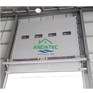 Puerta Seccional de acero galvanizado con certificación CE de <span class=keywords><strong>Anda</strong></span> con diseño de rotura térmica anti-deformación - Product Image 2