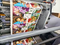 Prensa de Impresión Flexográfica de 6 Colores Nueva, con Estampado en Frío, Certificación CE, Velocidad Automática de 150 m/min para Impresión de Etiquetas de Cajas de Regalo Premium