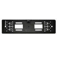 Caméra arrière AHD 1080P vision nocturne étanche IP68 170 degrés avec trajectoire dynamique pour cadre de plaque d'immatriculation européenne