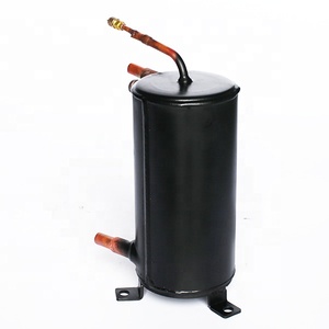 Bay hơi làm mát không khí công nghiệp đáng tin cậy và an toàn đôi tường Ống trao đổi nhiệt cho nước uống R134a sau khi mát - Product Image 4