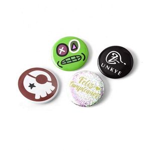 Badges bouton ronds en fer blanc pour sublimation personnalisée, à dos épingle et magnétique, vente en gros usine - Product Image 2