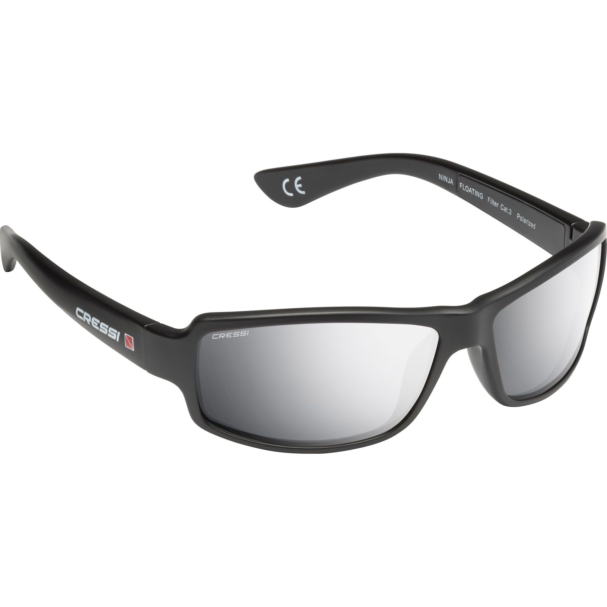 Schwarz / Silber Verspiegelte Linse