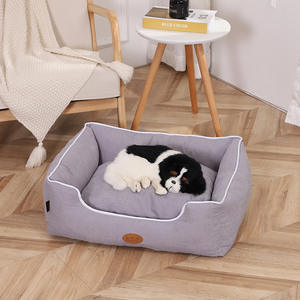 Teddy-Cord-Haustierbett für <span class=keywords><strong>Pomeranian</strong></span>, Golden Retriever & Alle Hundegrößen - Ganzjahres-Katzen- & Hundebett Großhandel - Product Image 3