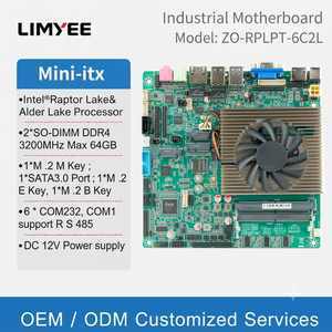 Placa Base Industrial LIMYEE en Oferta, 1215U 1235U, RAM DDR4, X86, VGA, 6COM232, Terminal POS, Placa Base Mini-ITX <span class=keywords><strong>Intel</strong></span> <span class=keywords><strong>Core</strong></span> <span class=keywords><strong>I3</strong></span>/i5 - Product Image 1