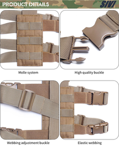 กระเป๋ายุทธวิธีสำหรับกลางแจ้งน้ำหนักเบามีกระเป๋าหลายช่องลายพรางสำหรับล่าสัตว์ - Product Image 5