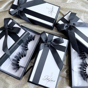 Private label 5D fluffy 25mm mink eyelash packaging box custom logo 3d mink eyelashes wholesale vendor