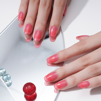 Huizi Top Vente Nail Art Autocollants Classique Drapeau National Fleurs Fille papillon Nail Sticker gel ongles