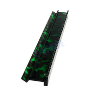 Support de Mahjong en Agate Verte Durable Marque Green Tortoise MAHJONG RACk 19/20/21 Pouces avec Poussoir Ondulé – Lot de 4