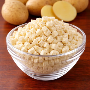 Best Quality Premium Freeze-<b>Dried</b> Potato Cubes 100% Real <b>Vegetable</b> Snack Healthy Ready-to-Eat Crispy Potato Cubes - Product Image 2