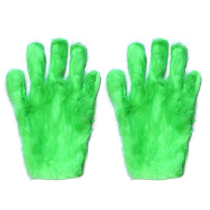 Grinch Kostüm-Set für Herren Weihnachten Erwachsenen Grüner Anzug Hut Handschuhe - Product Image 4