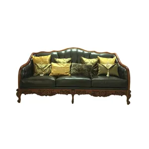 Loạt nghệ thuật lớn sa43 Wright SOFA PHÒNG KHÁCH ý ánh sáng sofa da sang trọng