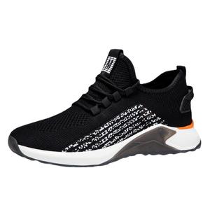 Zapatos Deportivos Casuales para Hombre con Tacón Plano de 8 cm y Punta Redonda, Tela de Malla, Aumento de Altura, Cordones Invisibles Delanteros - Product Image 6