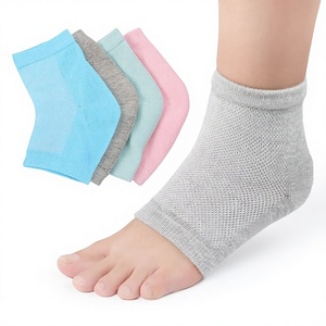 Sports Comfort Silicone Insoles with Soft Gel Heel Protection Socks Moisturizing In-Shoe Care