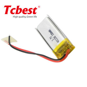 Горячая продажа оптовая продажа высокое качество <span class=keywords><strong>3</strong></span>,7 В 120 мАч 401230 перезаряжаемая Li-Po батарея для инструментов питания - Product Image 2