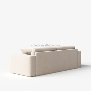 Sofá <span class=keywords><strong>de</strong></span> Tela Moderno y Lujoso FERLY, <span class=keywords><strong>3</strong></span>, <span class=keywords><strong>2</strong></span> y 1 Plazas, Muebles para Sala <span class=keywords><strong>de</strong></span> Estar, Tapizado, Color y Tamaño Personalizables, para Hogar y Hotel - Product Image 6