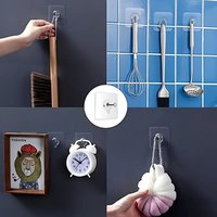 Crochet d'autocollant mural sans vis en gros, sans poinçon, vis sans trace, clou de suspension murale, crochet d'autocollant adhésif pour cadre photo solide