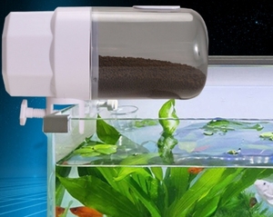 Distributeur automatique de nourriture pour poissons d'aquarium en plastique écologique avec contrôleur de temps, capacité de 70 ml, pour <span class=keywords><strong>aquariums</strong></span> tropicaux et marins - Product Image 6