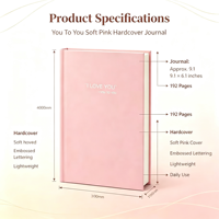 Livre service d'impression personnalisé couverture en tissu rigide personnalisé A5 carnet journal intime