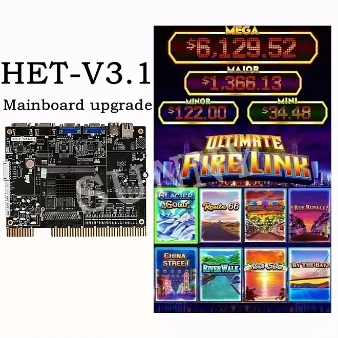 Firelink बहु खेल बोर्ड/आग लिंक खेल खेल मशीनों के लिए सॉफ्टवेयर/परम आग लिंक सॉफ्टवेयर खेल पीसीबी बोर्ड
