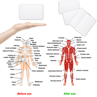 Cuidado DE LA SALUD Nano Terahertz Chip Bio Energy Tarjeta Cuantica Nume Negative Ion Scalar Tarjeta De Iones Negativos Tarjeta Saludable