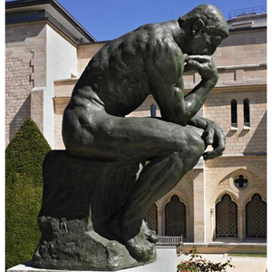 Sculpture de <span class=keywords><strong>sportif</strong></span> archer en bronze grandeur nature, nu, de style grec antique, célèbre, pour jardin, BLVE Outdoor - Product Image 5