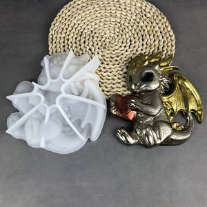 Moule de moulage en résine de silicone fait main Kingnoo, forme irrégulière, 1 pièce, style DIY, ornements décoratifs, outils pour gâteaux, en stock dans le Hebei - Product Image 1