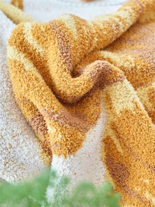 Coperta invernale in jacquard di poliestere lavorato a maglia con faccina sorridente personalizzata XL in offerta speciale - Product Image 6