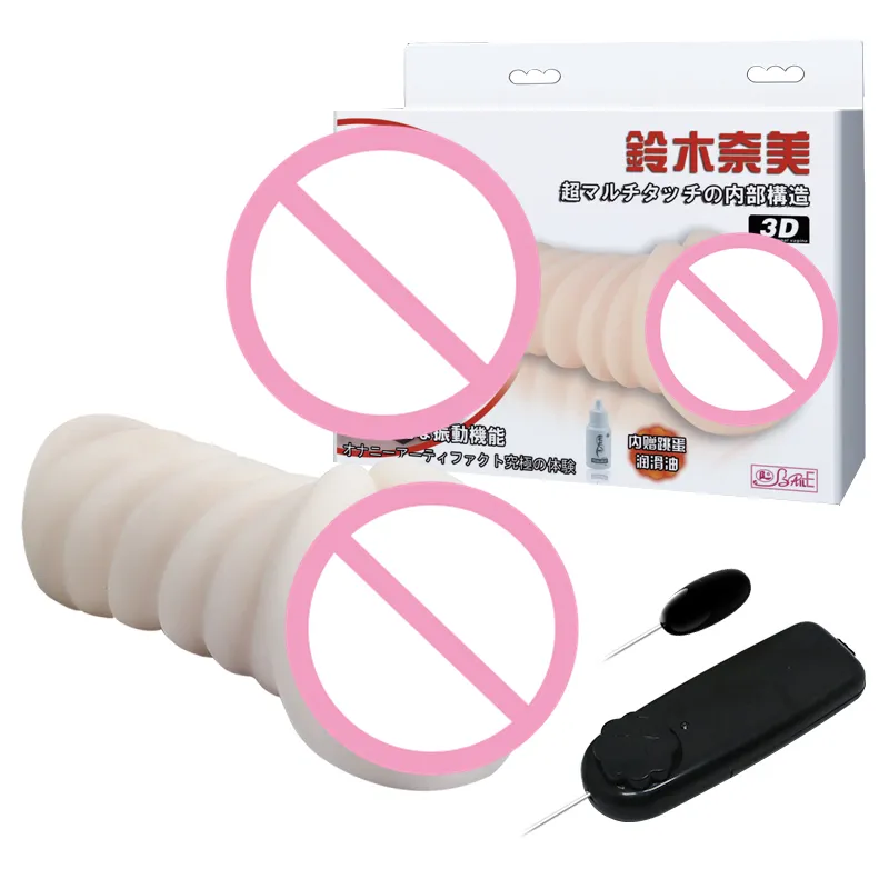 new sex product Vibrating Male Masturbator Cup With Powerful Vibration Realistic Vagina Sex Toy