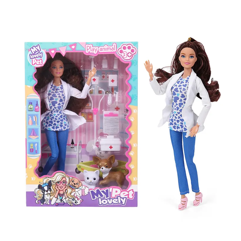 Muñeca de juguete para niñas, juguete con caja, venta directa de fábrica, exclusivo, 11,5 pulgadas
