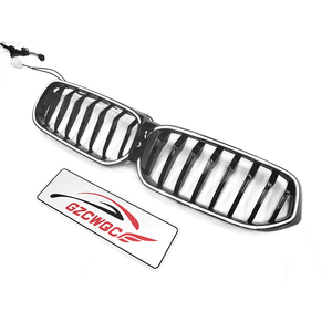 Parrilla Delantera G32 de Alta Calidad, Actualización con LED de Una Sola Línea, ABS, Negro Brillante, para BMW Serie 6 G32 2020 - Product Image 3