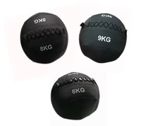 Balón Medicinal de PVC para Ejercicio, Entrenamiento de Fuerza, Cross Training, con Peso de 2-10 KG (2-20 LB), Personalizable con Logotipo Chino