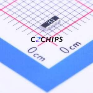 Red de Resistencias CN1J4TTD752J 0603x4 (Número de Resistencias: 4) (Resistencia: 7.5kOhm Precisión: 5%) - Product Image 1