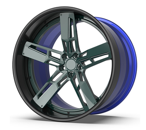 Roues concaves à lèvres profondes polies forgées 19 pouces Jantes en alliage fraisé 4x100 pour Toyota bmw e60 x5 vw <span class=keywords><strong>polo</strong></span> - Product Image 4